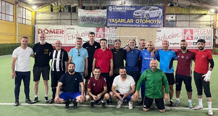 Van futbolu Sağdinçler halısahada buluştu