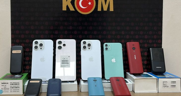 400 bin lira değerinde cihaz ele geçirildi