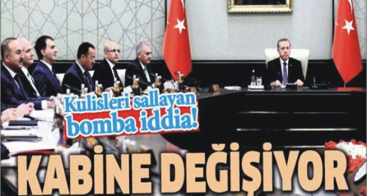 Bomba iddia: Kabine değişiyor mu?