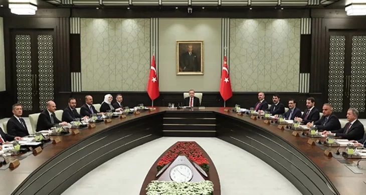 Cumhurbaşkanlığı Kabinesi Beştepe’de toplandı