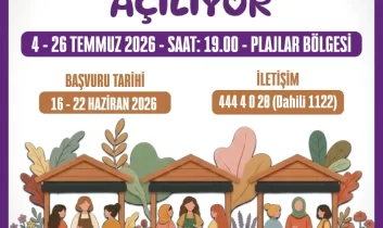 Kadın el emeği pazarı kapılarını açıyor