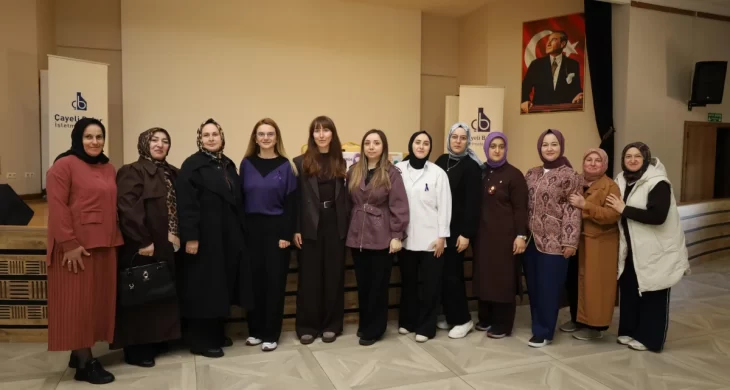 Kadınlar Çayeli’nde kanser farkındalığı için buluştu