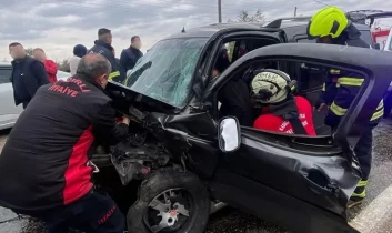 Kadirli’de feci kaza: 1 ölü, 8 yaralı