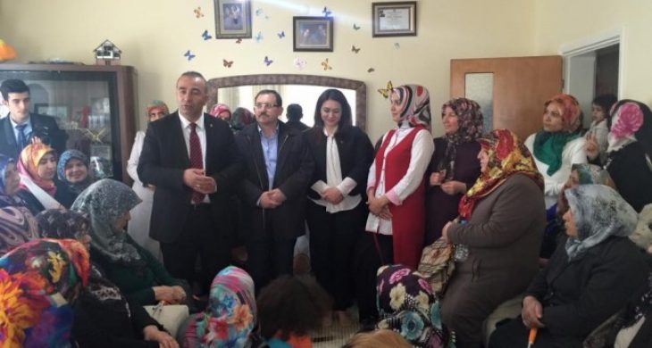 Ak Parti Kadın Kolları Aksaray’ı karış karış gezmeye devam ediyor.