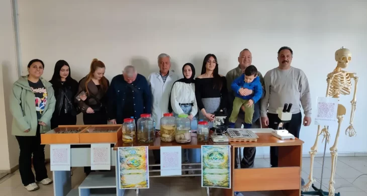 Kafkas Üniversitesi’nde “Kars Yöresi Canlıları” sergisi yoğun ilgi gördü