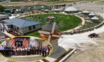 “Kağılcık Ekolojik Teke Obası” törenle hizmete açıldı