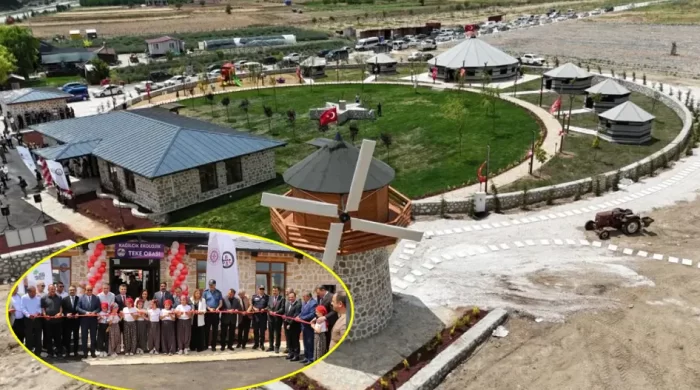 “Kağılcık Ekolojik Teke Obası” törenle hizmete açıldı