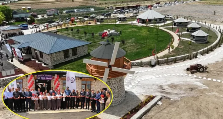 “Kağılcık Ekolojik Teke Obası” törenle hizmete açıldı
