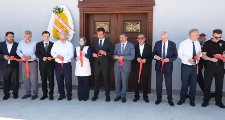 Kahraman Tanoğlu Camii dualarla ibadete açıldı
