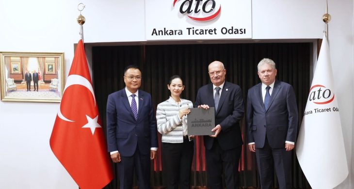 Kamboçya Ticaret Bakanı ATO’da: Ticarette 1 milyar dolar hedefi