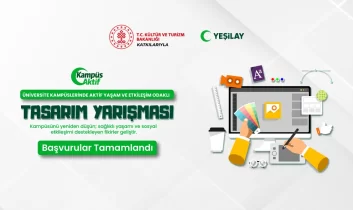 KampüsAktif Öğrenci Tasarım Yarışması’nda başvurular tamamlandı