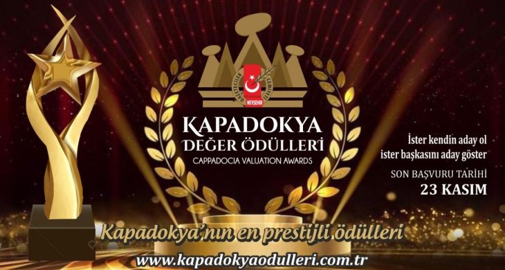 “Kapadokya Değer Ödülleri” sahiplerini bulacak