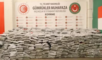 Kapıkule’de 1,4 ton uyuşturucu ele geçirildi