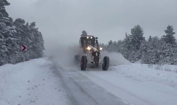 Doğu Anadolu’da kar nedeniyle 5 ilde 147 yerleşim yerine ulaşım kesildi