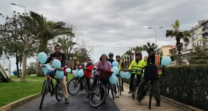 Karadeniz Ereğli’de Otizm Farkındalığı İçin Pedal Çevirdiler