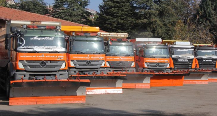 Karayolları Beypazarı 43. Şube Şefliği Kış sezonunu başlattı