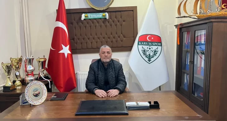 Kars 36 Spor Kulüp Başkanı Uluman, görevinden istifa etti