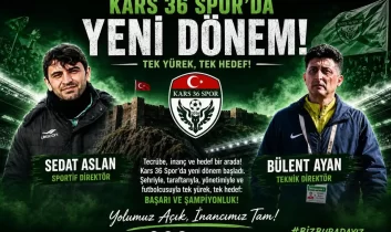 Kars 36 Spor’da yeni dönem
