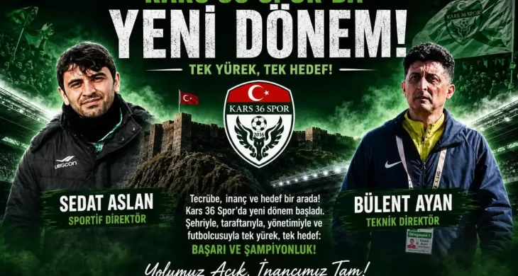 Kars 36 Spor’da yeni dönem