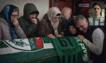 Kars 36 Spor’lu Kubilay Kaan Kundakçı son yolculuğuna uğurlandı