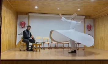 Kars Anadolu İmam Hatip Lisesi’nde Ramazan’a özel sema gösterisi