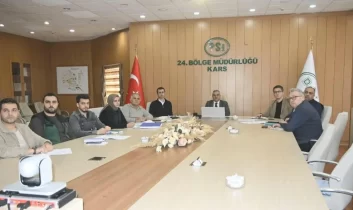 Kars DSİ’de değerlendirme toplantısı düzenlendi