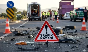 Kars-Iğdır Karayolunda Vali koruma aracı otomobille çarpıştı, 3’ü polis 4 yaralı