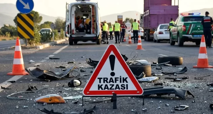 Kars-Iğdır Karayolunda Vali koruma aracı otomobille çarpıştı, 3’ü polis 4 yaralı