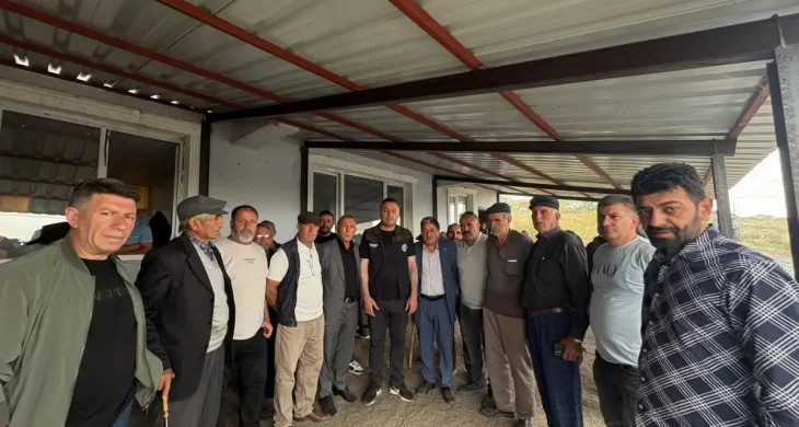 Kars Ziraat Odası Başkan Özcan Müçük, Köy Köy gezerek çiftçilerin sorunlarını dinliyor