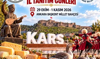 Kars’ın kültürü ve yöresel lezzetleri Ankara’da tanıtılacak