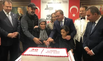 Kars’ta 30 Ağustos Zafer Bayramı kabul töreni düzenlendi