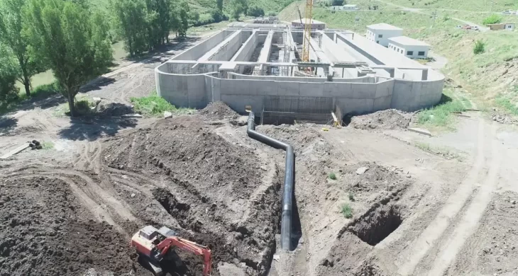 Kars’ta Atıksu Toplama ve Arıtma Tesisi çalışmaları devam ediyor