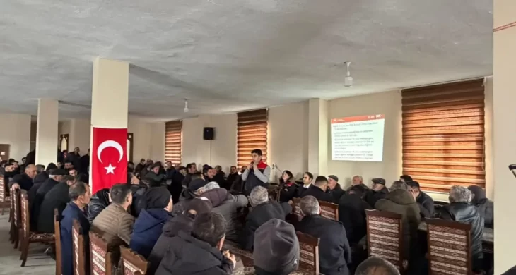 Kars’ta bitki koruma ürünleri uygulayıcı eğitimi düzenlendi