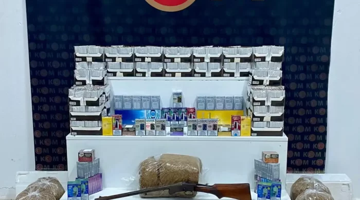 Kars’ta dev kaçakçılık operasyonu: 5 adrese eş zamanlı baskın