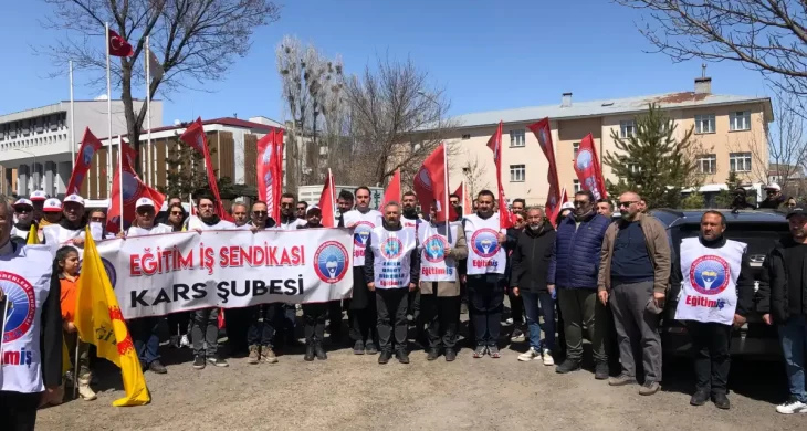 Kars’ta Eğitim Sendikalarından tepki: “Okullarda şiddet alarm veriyor”
