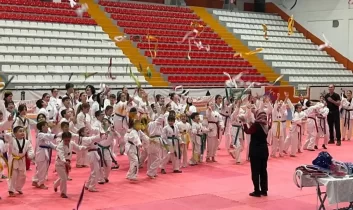 Kars’ta Taekwondo Kuşak Sınavı heyecanı yaşandı