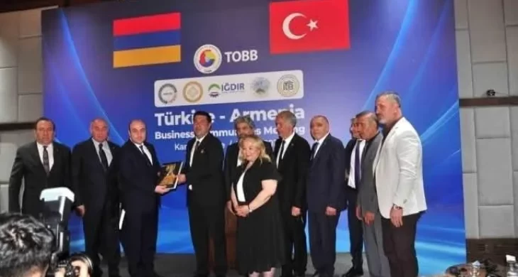 Türk ve Ermeni iş dünyası ekonomik iş birliği için ilk kez bir araya geldi