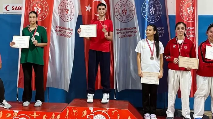 Kars’tan Anadolu Yıldızları Türkiye Şampiyonası’nda altın madalya