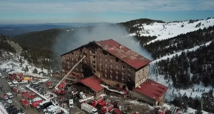 Kartalkaya’daki otel yangını davasında ikinci duruşma başladı