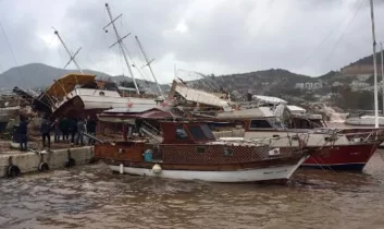 Kaş–Kumluca arasında fırtına uyarısı