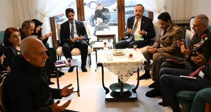 Katar Büyükelçisi’nden Isparta’da Şehit ailesine taziye ziyareti!