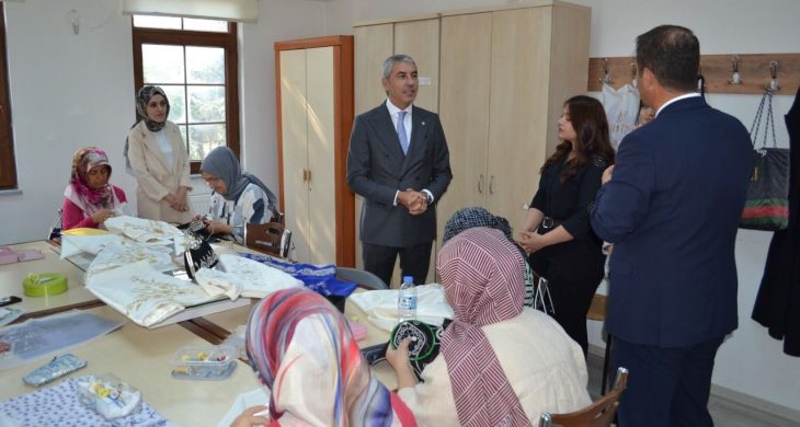 Beypazarı Kaymakamı Ünal Coşkun, Aile Destek Merkezi ve Kaymakamlık Aşevi’ni ziyaret etti