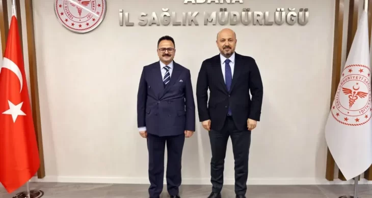 Çukurova Kaymakamı Alkan, Uzm. Dr. Halil Nacar’ı ziyaret etti