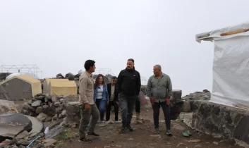 Kaymakam Ayvat’tan Ağrı’da inceleme gezisi