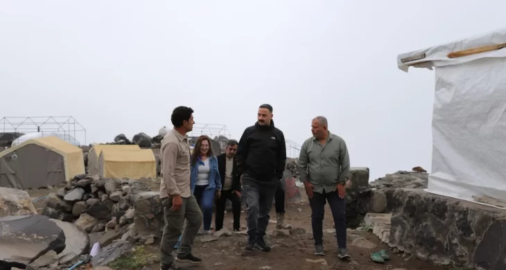 Kaymakam Ayvat’tan Ağrı’da inceleme gezisi