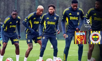 Kayserispor deplasmanı öncesi Fenerbahçe’de 3 önemli eksik