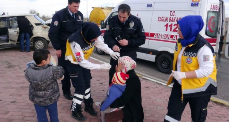 Aksaray’da Trafik kazası 6 yaralı