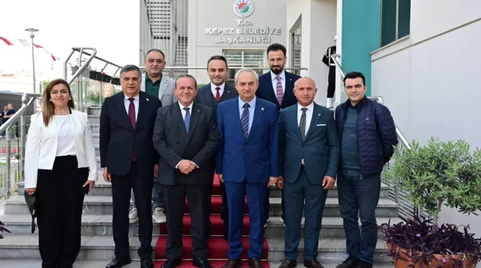 Kepez belediyesinde KKTC heyeti ağırlandı
