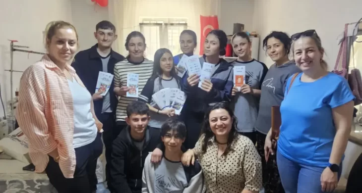 Keskin’de öğrencilerden afet bilinç turu