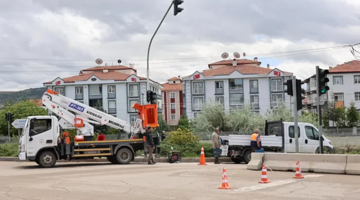 Kırıkkale’de sinyalizasyon sistemleri yenileniyor
